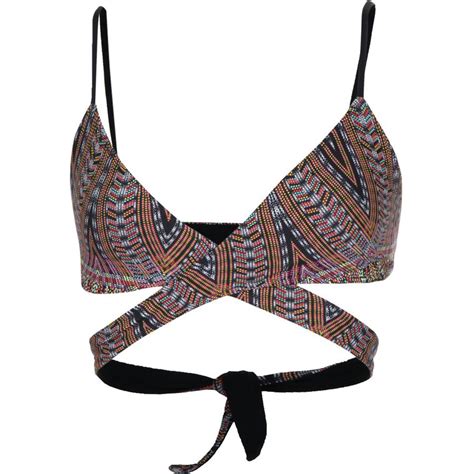 LSpace Women's Chloe Wrap Bikini Top 